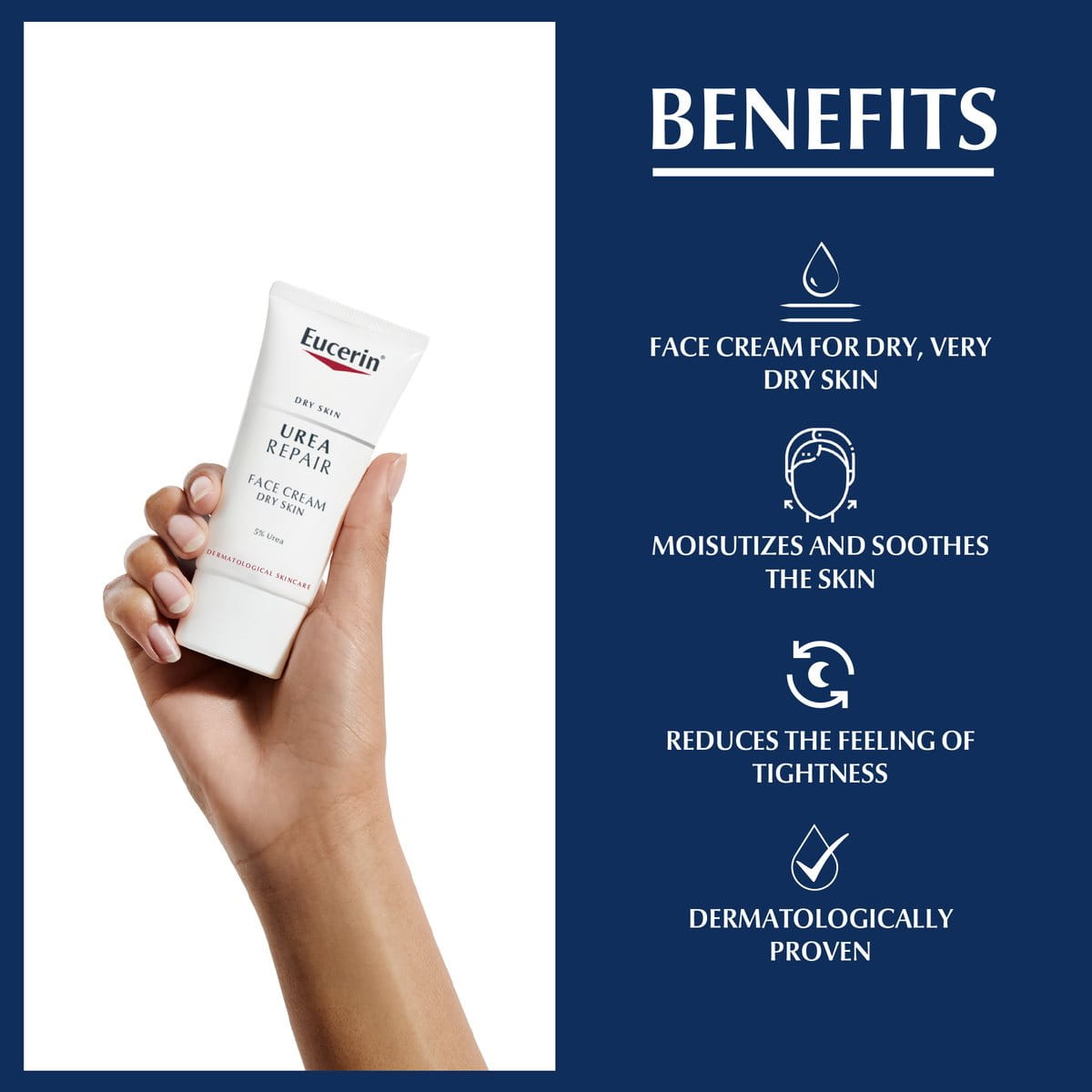 Eucerin Urea Repair Plus Face Cream 50Ml-2