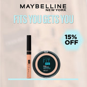 Maybelline Fit Me Concealer + Maybelline Fit Me Matte Poreless Powder – Get 15% Off-1