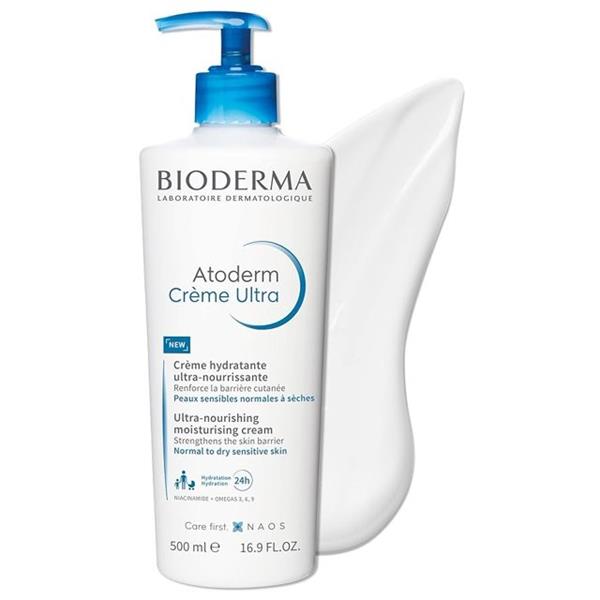 Bioderma Atoderm Cream Ultra Intensive Moisture and Barrier Repair 500ml-1