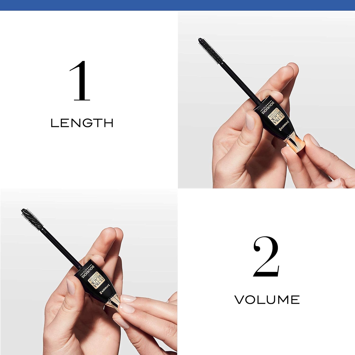 Bourjois Twist Up The Volume, Volumizing and Lengthening Mascara-5