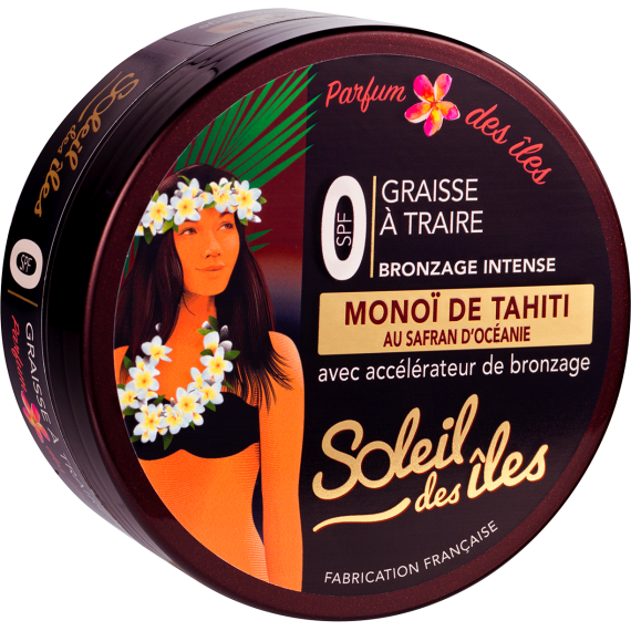 Soleil des Îles Milking Grease with Réa & Monoï de Tahiti 150ml | Tanning Accelerator & Skin Nourishment-1