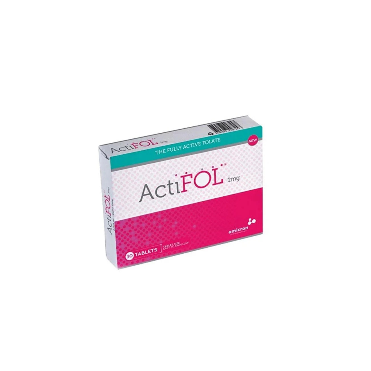 ActiFOL 1mg – Active Folate Supplement for Pregnancy & Anemia (30 Tablets)-1