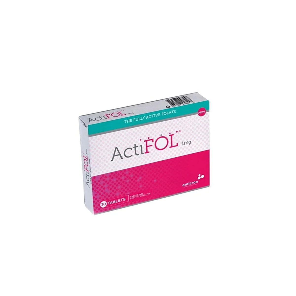 ActiFOL 1mg – Active Folate Supplement for Pregnancy & Anemia (30 Tablets)-1