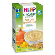 HiPP Multi Grain Pumpkin 250G– Organic Cereal for Babies (6M+)-1