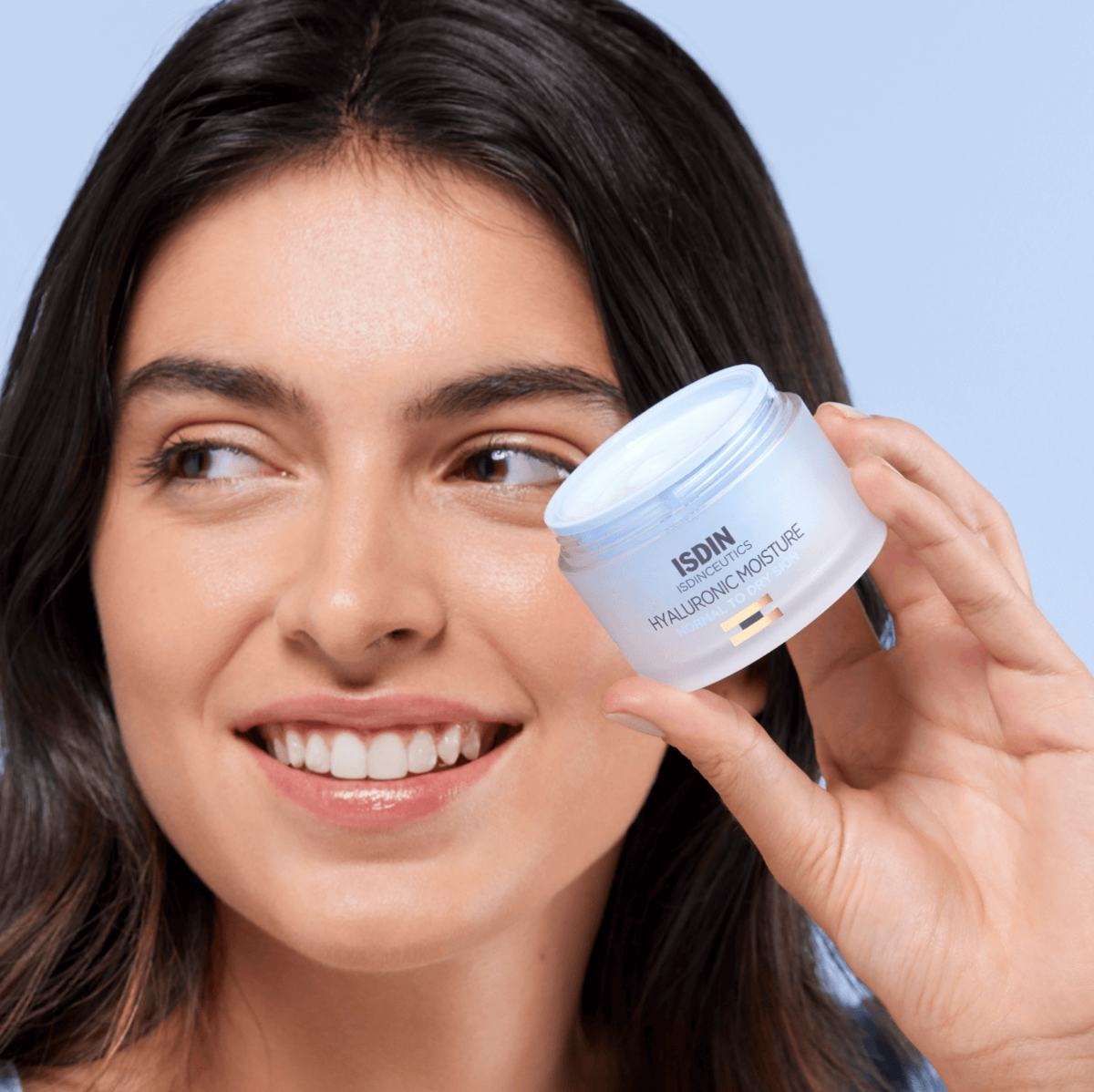 ISDIN Blue Box Hyaluronic Moisture Normal Skin + Free Headband-5