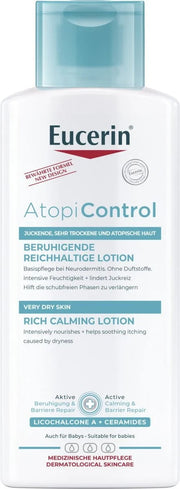Eucerin AtopiControl Rich Calming Lotion Bundle – Intensive Care for Very Dry & Atopic Skin-1