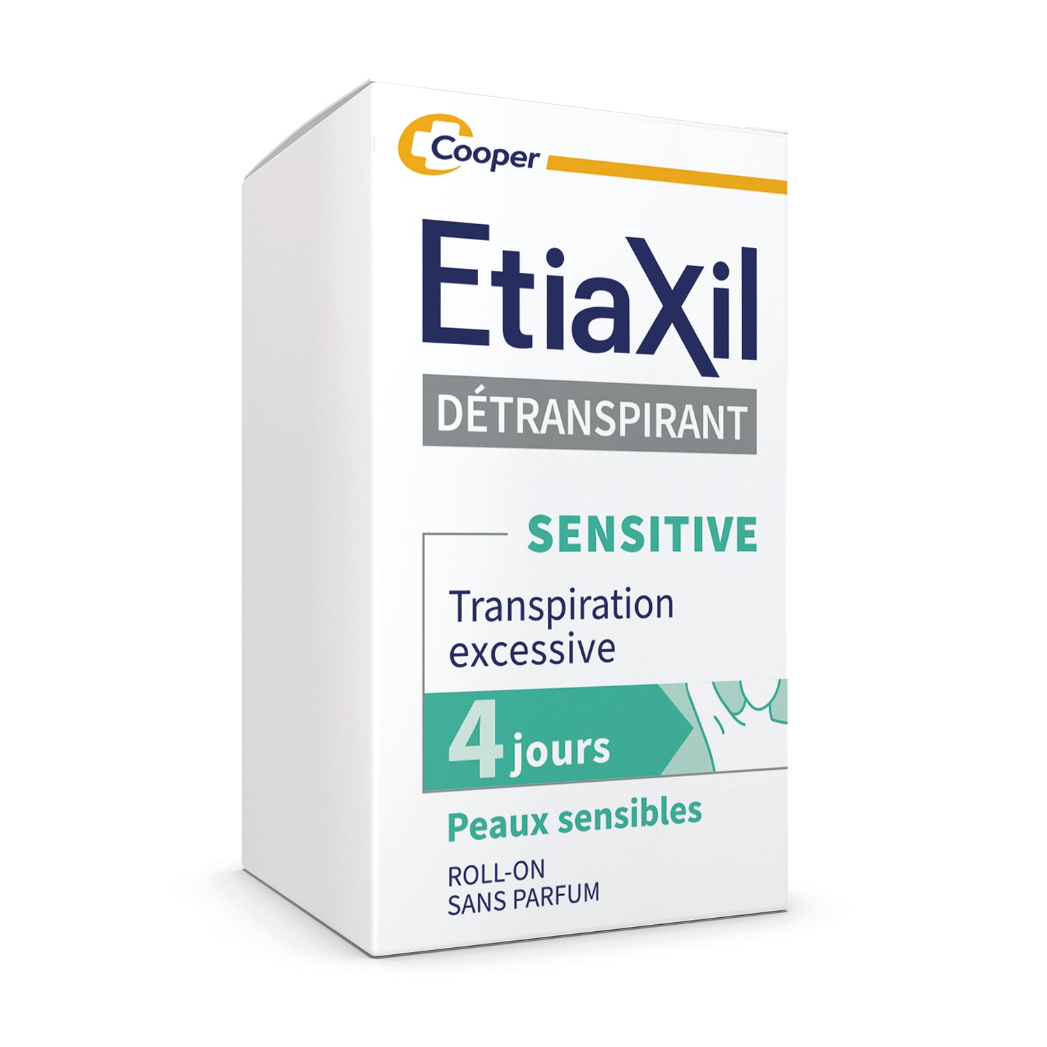 Etiaxil Detranspirant Roll On Sensitive Skin 4 Days-1