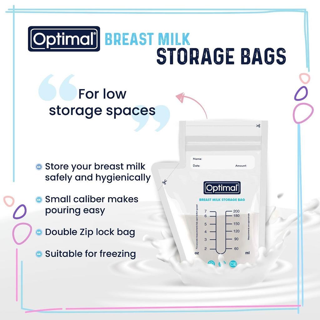 Optimal BREAST MILK STORAGE BAGS-5