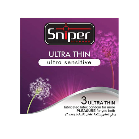 Sniper Condoms Pack of 3-2