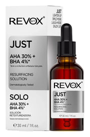 REVOX B77 JUST AHA 30% + BHA 4% Resurfacing Solution 30 ml-1