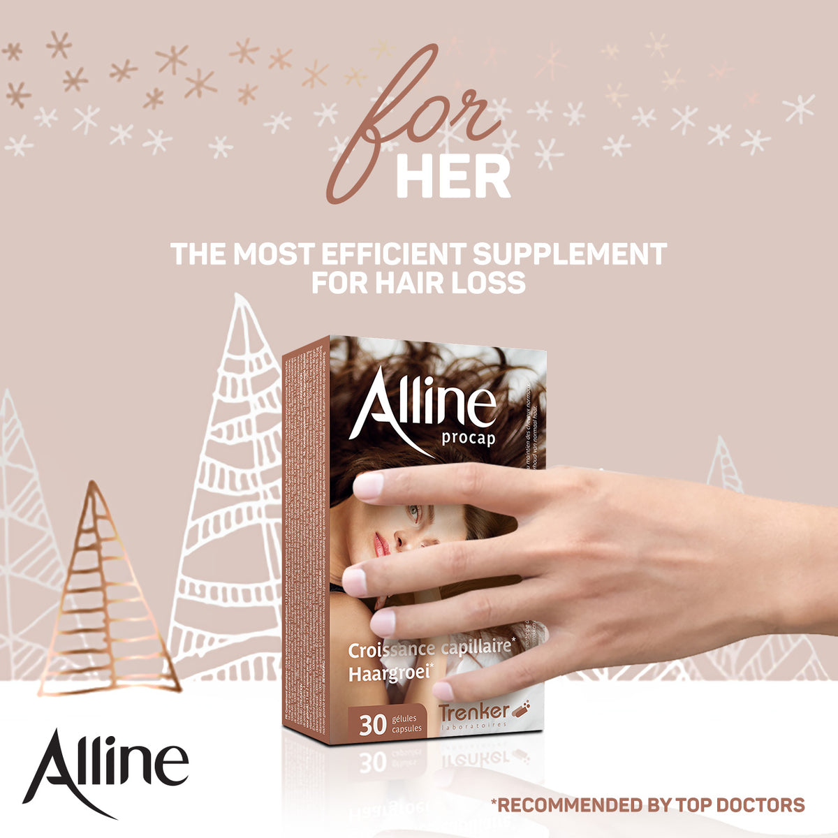 Alline Procap Hair Growth 30 Capsules-3