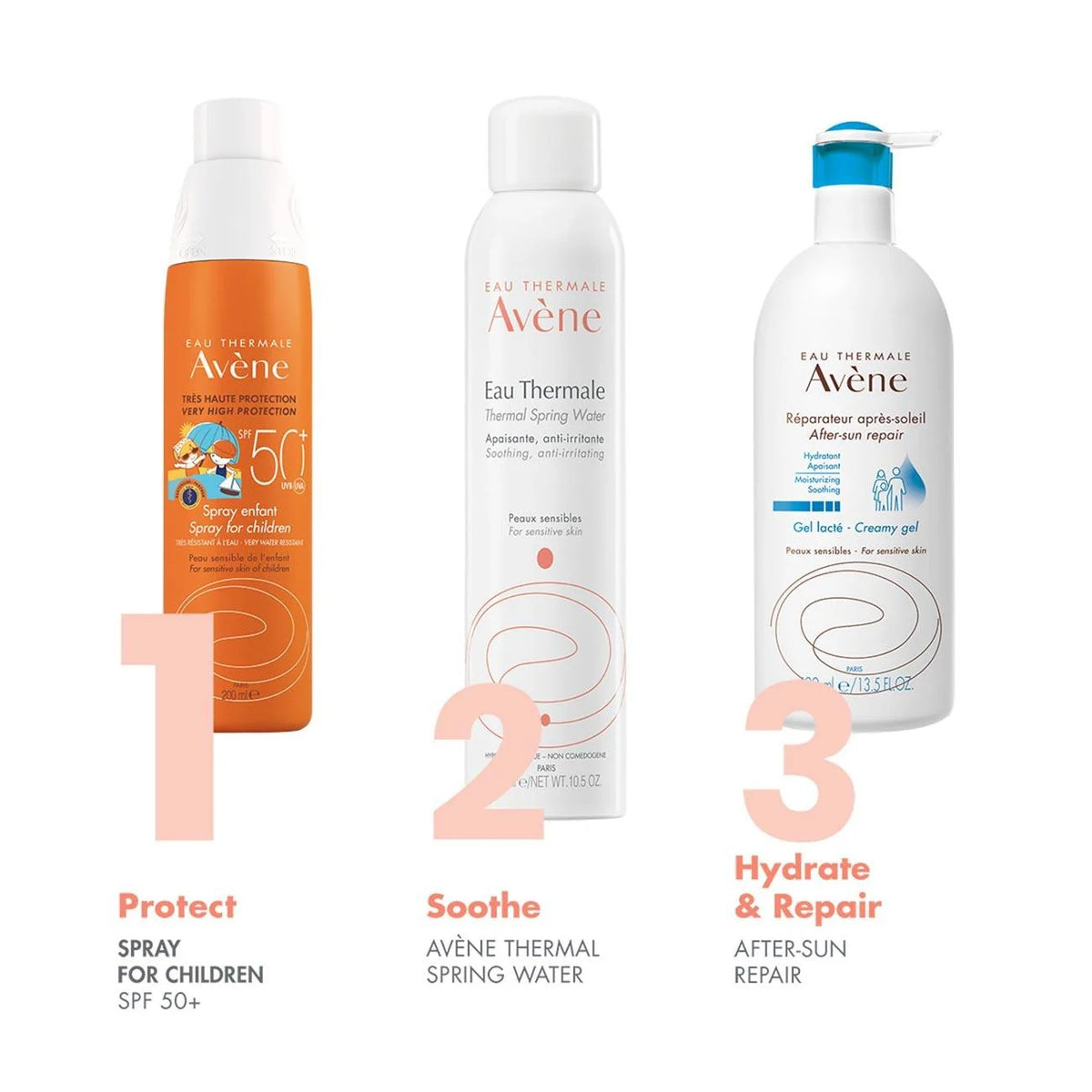 Avene Very High Sun Protection SPF 50+ Enfants Spray 200ML - Gentle and Effective UV Defense for Children-5