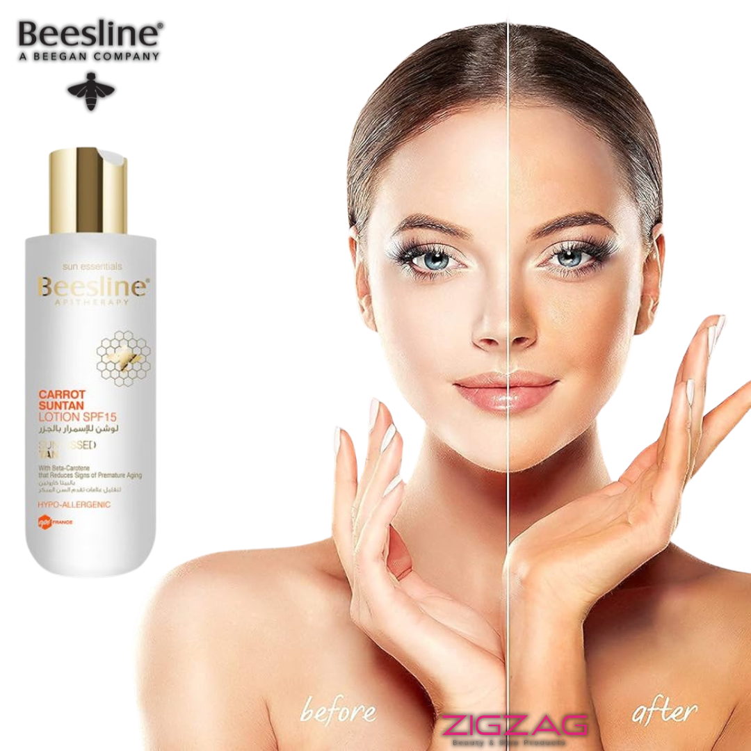 Beesline Carrot Suntan Lotion SPF 15 Natural Glow-2