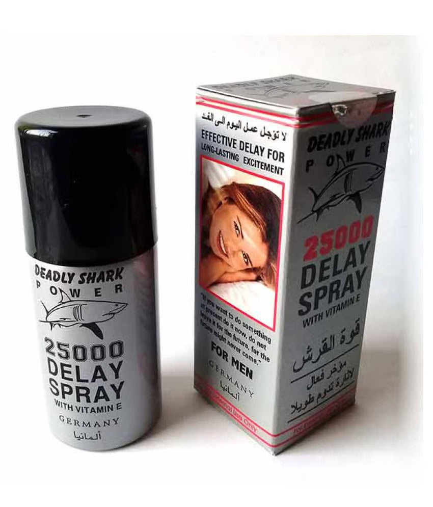 Deadly Shark Power 25000 Delay Spray 30ml-1
