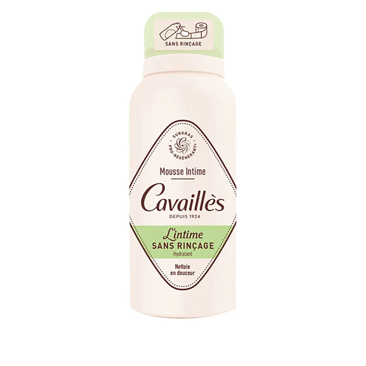 ROGE CAVAILLES Hydrating Intimate Foam 100ml – No-Rinse Cleansing Foam for Sensitive Intimate Areas-9