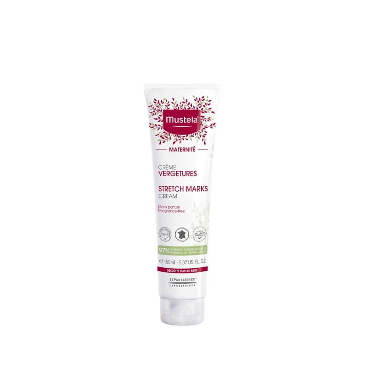 Mustela Stretch Marks cream 3 in 1 Prevention Cream- Creme vergetures 150ml-1