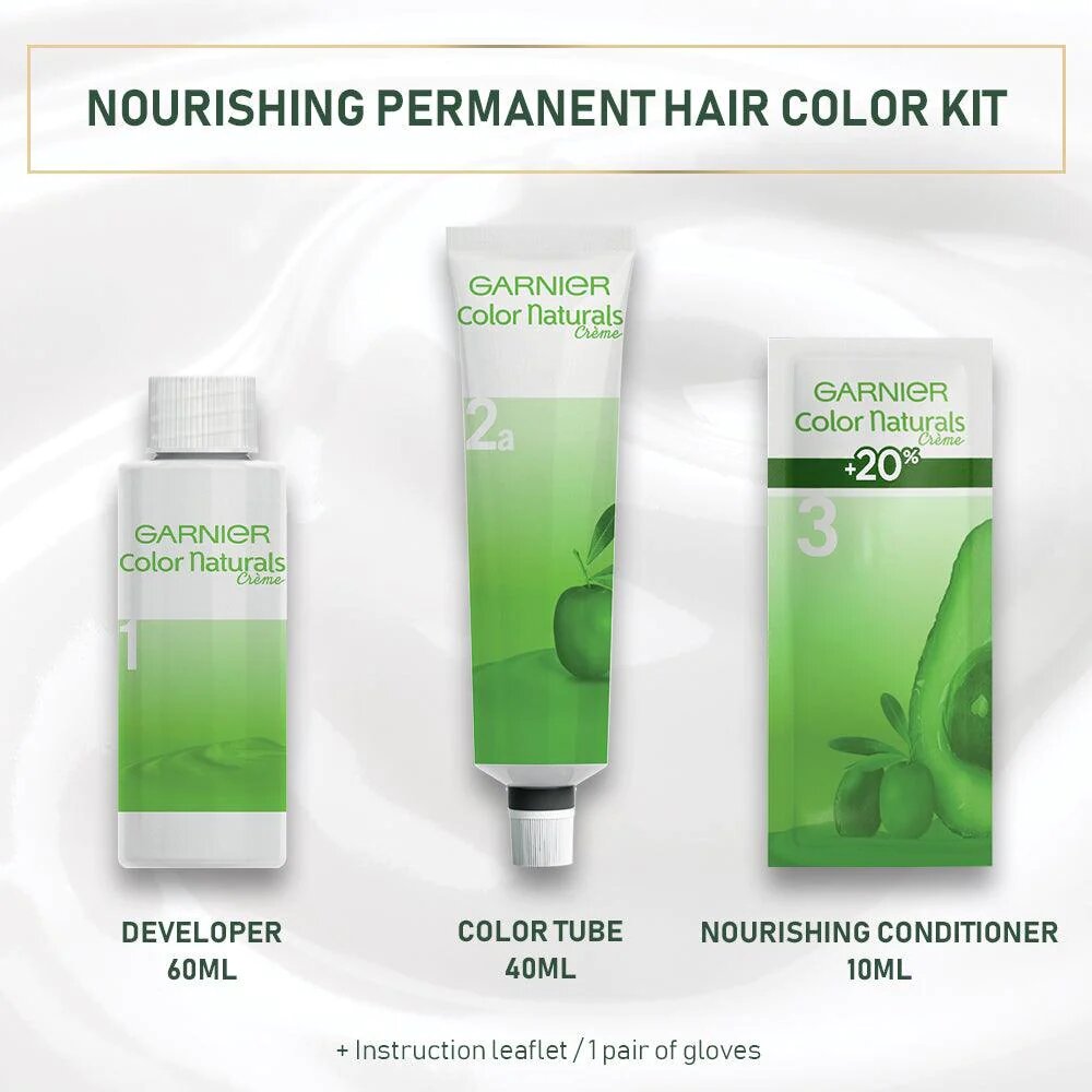 Garnier Color Naturals nourishing permanent hair color, Natural long lasting shiny color-2