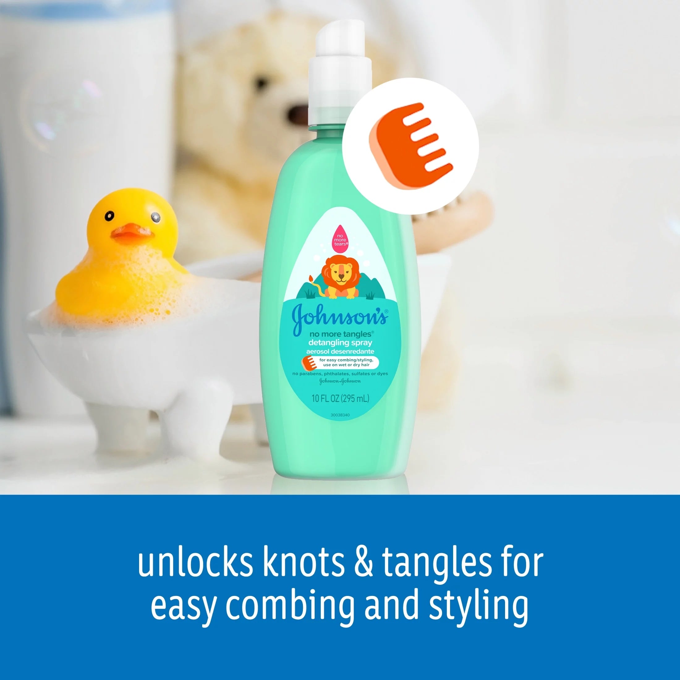 Johnson's No More Tangles Detangling Spray-4