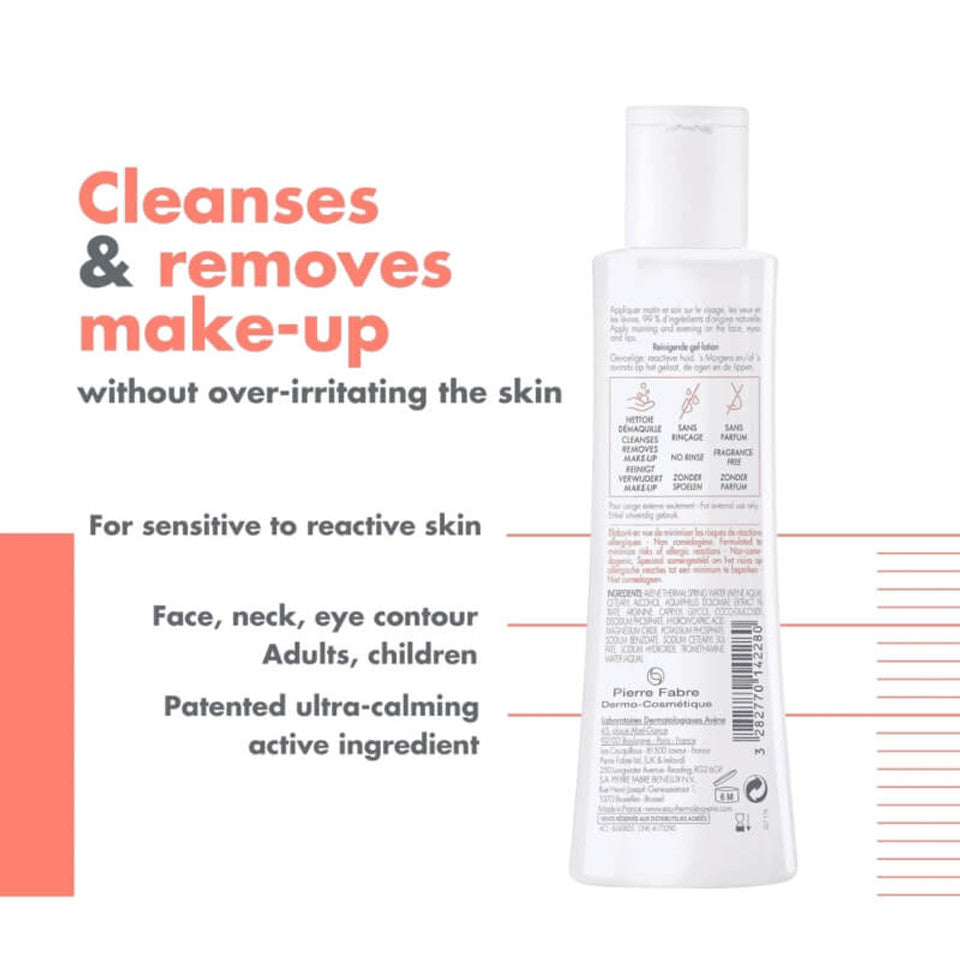 Avene Tolerance Gel Cleansing Lotion - Gentle Cleanser for Sensitive and Intolerant Skin-2