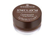 Essence Stay & Play Gel Eyeliner Pot 02 Brown – Waterproof, Long-Lasting Precision-1