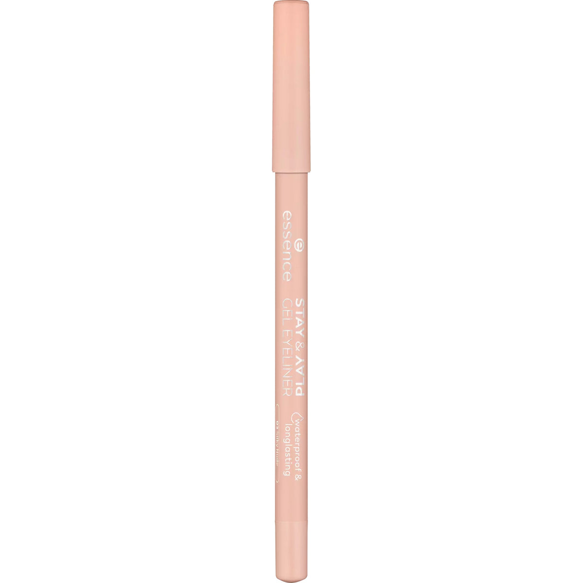 Essence Stay & Play Gel Eyeliner 03 Silky Nude – Smooth Waterproof Nude Gel Pencil-1