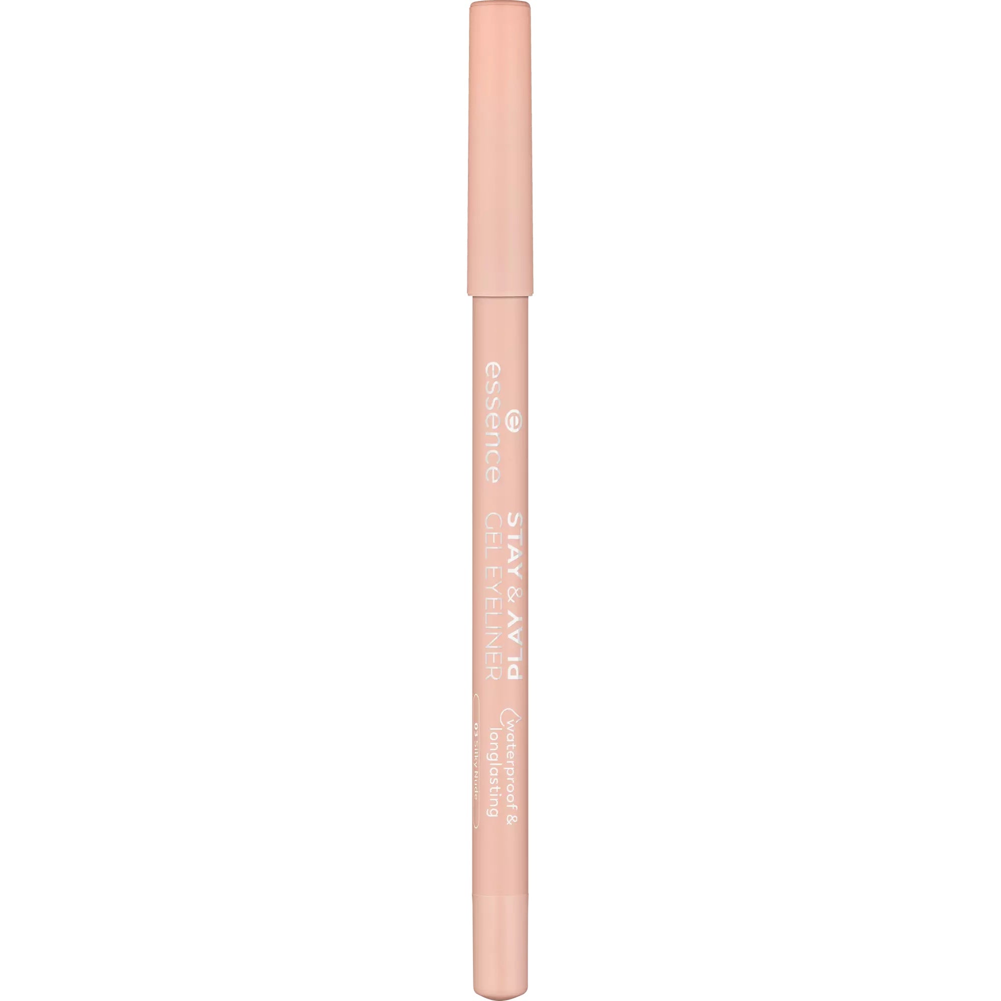 Essence Stay & Play Gel Eyeliner 03 Silky Nude – Smooth Waterproof Nude Gel Pencil-1