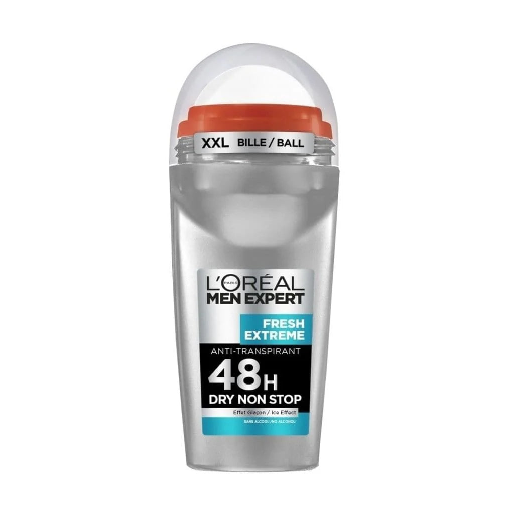 L’Oreal Men Expert Fresh Extreme Roll-On Deodorant 50ml – 48H Cooling Protection-1