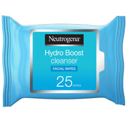 Neutrogena Hydro Boost Facial Cleansing Wipes Hydrating Makeup Remover 25 Wipes-1