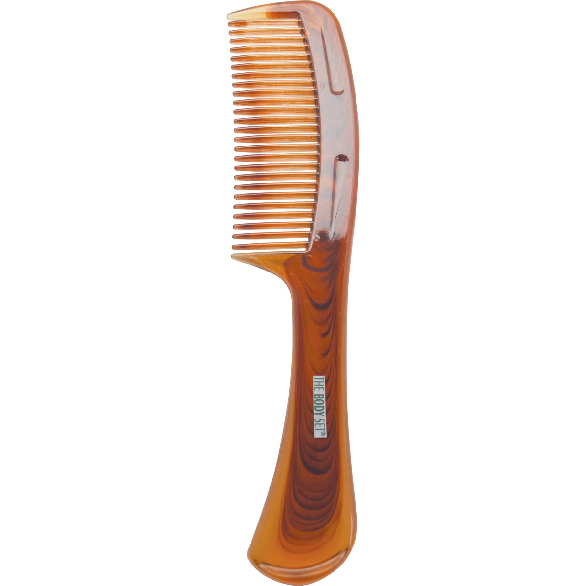 The Body Set Plastic Hair Rush Comb Brown-1