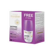 Beesline Natural Whitening Roll-On Deo Pearl Beauty 1+1 Free Second Piece 2x50ml-1