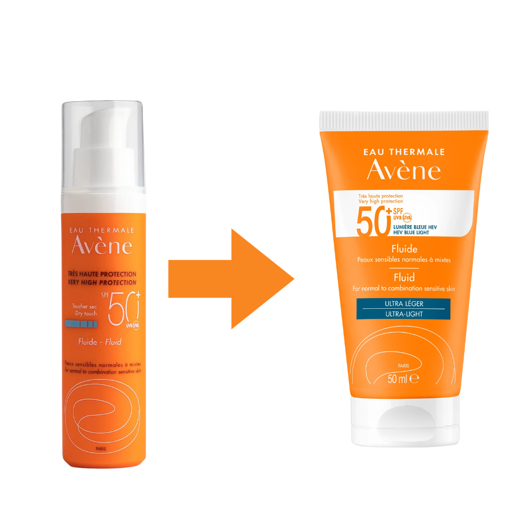 Avene Very High Sun Protection SPF 50+ Fluid for Combination to Oily Skin 50ML - Matte Finish UV Defense-4