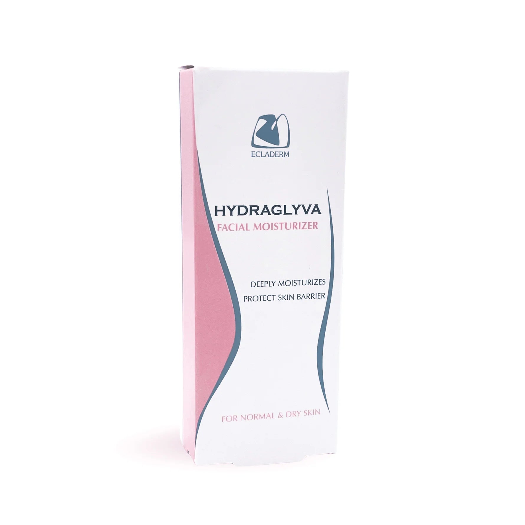 Ecladerm Hydraglyva Facial Moisturizer 75ml for Dry and Normal Skin