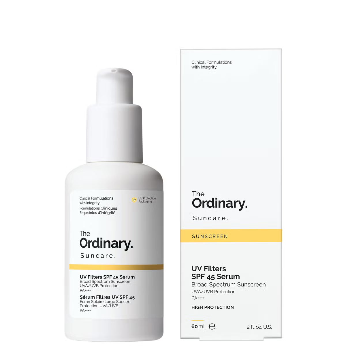 The Ordinary Sunscreen UV Filters SPF 45 Serum 60ml