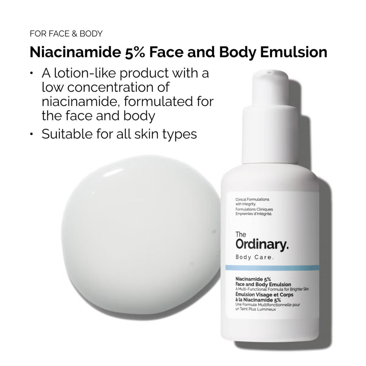 The Ordinary Niacinamide 5% Face & Body Emulsion 100ml