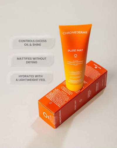 Chronoderme Pure Mat Fluid 50ml | Mattifying Moisturizer for Oily and Combination Skin