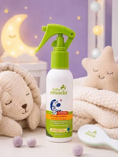 Baby Elsada Detangling Spray 120ml | Gentle Kids Hair Care