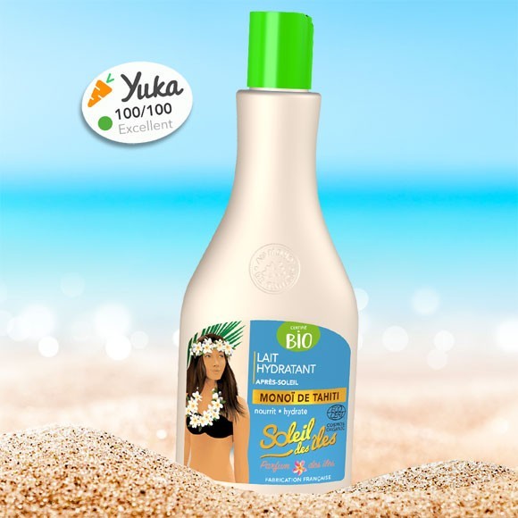 Soleil des Iles Bio Lait Hydratant Après Soleil Monoï Tahiti 150ml