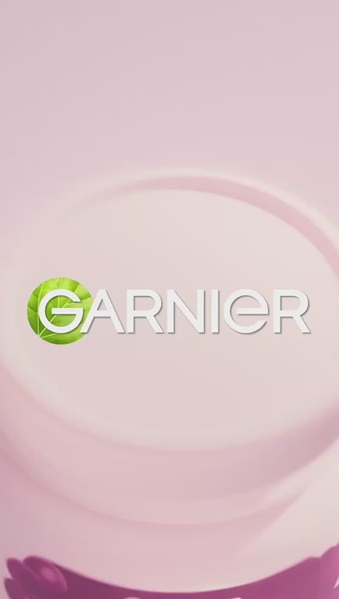Load video: Garnier Ultra Doux Grape Moisture Leave In 200ml Hydrating Shine Boost