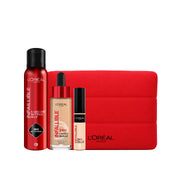 L’Oreal Infallible 3-Second Setting Mist 100ml + 24H Tinted Serum 30ml + 24H More Than Concealer 6ml + Free Red Travel Pouch – Complete Makeup Set