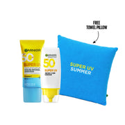 Garnier Super UV Cooling Gel + Super UV Vitamin C – Get Free Towel Pillow