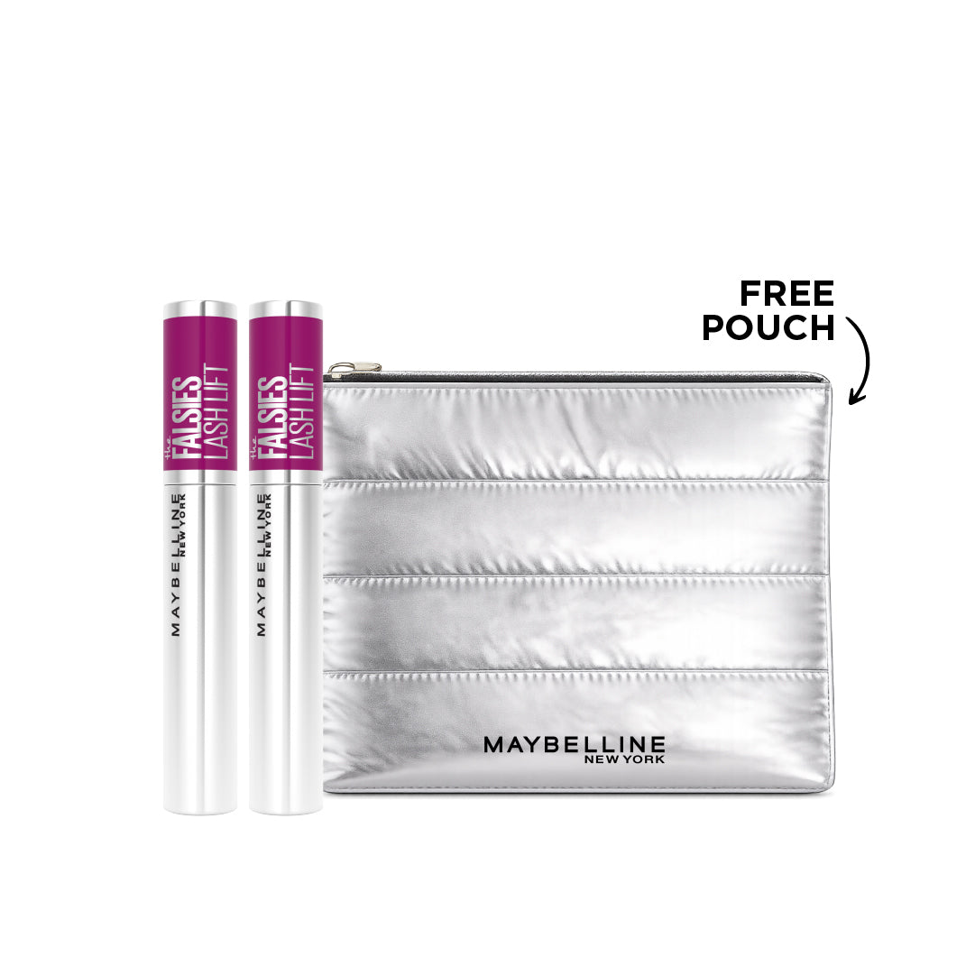 Maybelline Falsies Lash Lift Buy 2 Get 20% Off and Free Silver Pouch