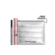 Maybelline Hyper Easy Eyeliner and Firework Mascara Get 20% OFF + a Free Silver Pouch